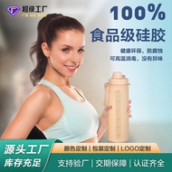 Silicone Sports Bottle 6ml Outdoor Travel Portable Silicone Water Bottle Water Cup Travel Portable B