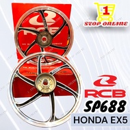 RACING BOY SP688 HONDA EX5 (LAMA HIGH POWER) SIZE 1.4/1.4 COLOR BLACK RCB