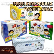 Sensi Kids Mask Earloop Headloop Duckbill Convex Masker Anak Medis