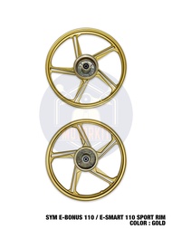 SYM E BONUS E BONUS 110 E SMART E SMART 110 SPORT RIM 5 LEG SPORTRIM 5 BATANG KAKI 140 x 160 x 17