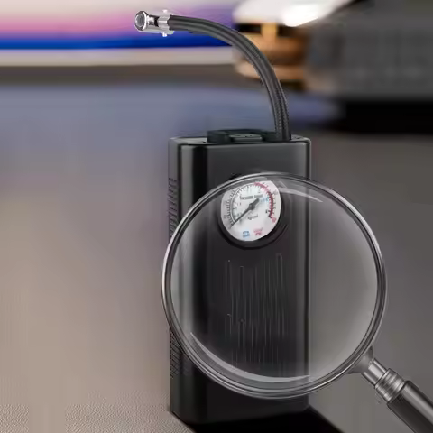 Electric Air Compressor USB Charging Handheld Air Pump Multifunctional Electric Tire Pump for Motorb