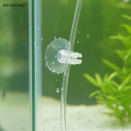 [asiutong2] 10Pcs Aquarium Suction Cup Pump Holders Secure Grip Fit Air Tubing Heater Hoses for Smal
