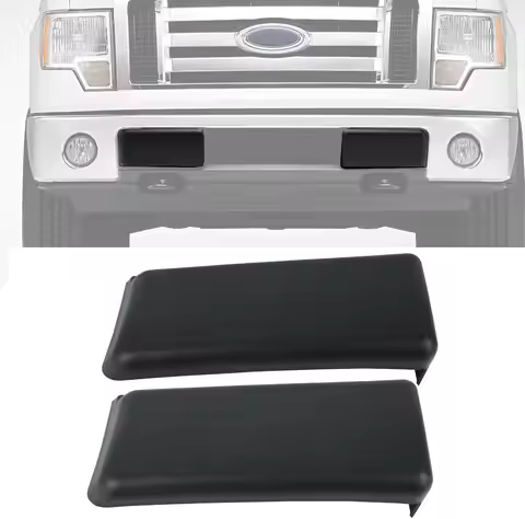 Replacement for Front Bumper Guard Pad Cap Inserts End Cover 2009-2014 F150 F-150 9L3Z17E810B Left D
