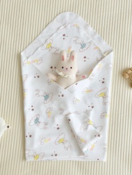 Gro-Bag Pure Cotton Newborn Baby Delivery Room Anti-Startle Swaddling Wrapped Towel 0-12 Months Earl