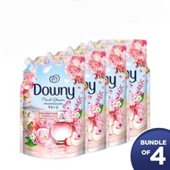 [Bundle of 4]Downy Concentrate Fabric Conditioner Refill (1L ~1.5L) -Downy Perfume