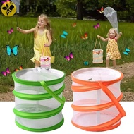 PBFASH Insect Habitat Cage, Clear Mesh Collapsible Design Butterfly Habitat Cage, Habitat Net Foldab