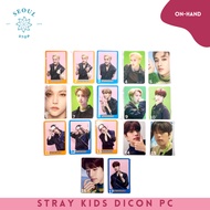 STRAY KIDS DICON PC - BANG CHAN LEE KNOW CHANGBIN HYUNJIN HAN FELIX SEUNGMIN I.N OFFICIAL PHOTOCARD