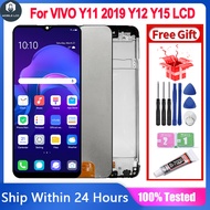 Original LCD For vivo Y11 2019 1906 LCD VIVO Y12 LCD vivo Y15 lcd Display Touch Screen With Frame Di