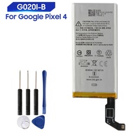 แบตเตอรี่แท้ ทดแทน G020I-Bสำหรับ Google Pixel4 Pixel 4 G020I-B / ความจุแบตเตอรี่ 2800MAh+ชุดไขควงถอด