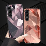Infinix Hot 60 Pro+ Glass Softcase [M208] Infinix Hot 60 Pro+ Mobile Phone Case - Mobile Phone Case 
