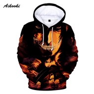 Anime Attack On Titan Hoodies Printing Attack On Titan Hooded Mens