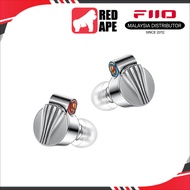 FiiO FD5 In-Ear Monitors: 12mm Beryllium-Coated DLC Diaphragm Single Dynamic Driver Interchangeable 
