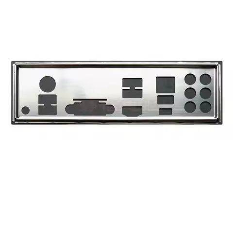 IO Shield Back Plate Blende Bracket For MSI B450M TOMAHAWK B450 TOMAHAWK MAX Computer Chassis Mother