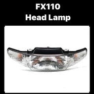 SUZUKI FX110 FX 110 HEAD LAMP // COMPLETE SET LAMPU DEPAN ASSY HEAD LAMP WITH SOCKET BULB MENTOL FX1