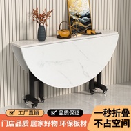 Table Foldable Living Room Multifunctional Table Household Dining Table Dining Table Round Table Sma