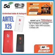 ZLT X25 5G Router Modem Dual Band Wifi 6 Broadband