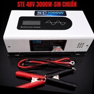 Inverter 48V to 220V STE 3000W Standard Sine Wave Soyer Tech Distributor.