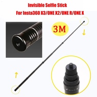 3M Insta360 X3 ONE X2 Invisible Selfie Stick For ONE X2/ONE R/ONE X Ultra-Light Carbon Fiber Stick NEW Action Camera Accessories