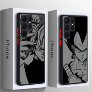 Goku Art Dragons Ball Anime Silicone Phone Case For Samsung S25 Ultra S24 S23 S21 S20 FE S22 Plus S2
