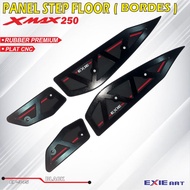 BORDES CNC YAMAHA XMAX - AKSESORIS XMAX - PIJAKAN KAKI XMAX PLAT CNC