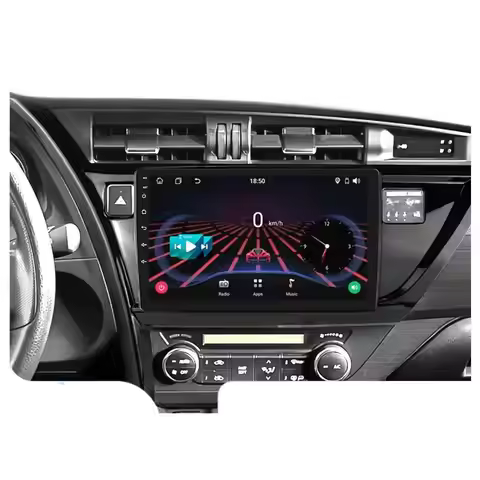 Android 16 Car Radio For Toyota Corolla Auris 2013-2016 GPS Navigation Carplay Auto Touch Screen Aut
