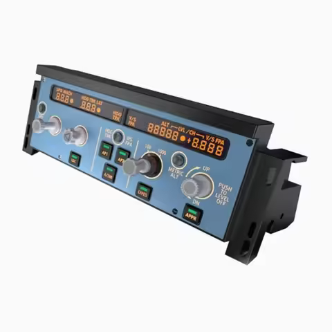 Flight Simulator A320 FCU Driving Mode Flight Control Panel Flight Game Simulator Support For X-Plan