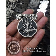Enamel Pin Badge Metal Bathory Pin Badge/ Band Pin/