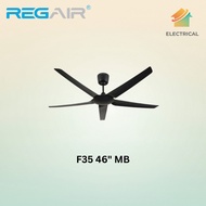 REGAIR INOVO F35 46" MB CEILING FAN WITH REMOTE CONTROL | F35 46"MB