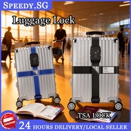 Luggage Strap Security Lock Elastic Luggage Cross Strap Luggage Strap TSA Lock 20-34 Inch