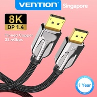 Vention Display Port Cable DP 1.4 Cable 1080P 240Hz 4K 144Hz 8K High Speed DP to DP Cable for Laptop