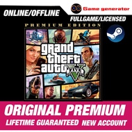 🔥GRAND THEFT AUTO V/GTA 5 [ONLINE]NEW STEAM ACCOUNT LIFE GUARANTEED CHEPESTS