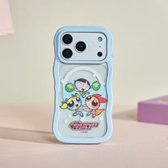 飛天小女警啦啦隊:雲朵波波MagSafe iPhone手機殼