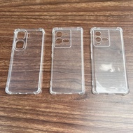 Vivo IQOO 10 5G/ IQOO 10 Pro 5G/ IQOO NEO 10 5G Transparent silicone and impact resistant at 4 corne