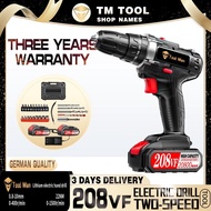 ◳ ✔ ◴ TM Cordless Drill portable Electric impact with hammer Drill Barena Rechargeable Power Tools