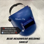 ‼️READY STOCK‼️BLUE HEADWEAR WELDING FACE SHIELD / TOPENG MUKA WELDING BIRU  / HEAVY DUTY WELDING SH