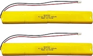 BBAT0043A Ni-Cd 9.6V 900mAh Emergency Light Lighting Fixture Battery Compatible with ELBB003 ELB-B00