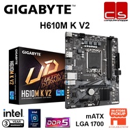 Gigabyte H610M K V2 Motherboard DDR5 mATX Intel LGA1700