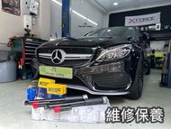 Benz w205 c200 c43 c63s c63 amg rear suspension 避震機漏油 原廠 火嘴 v6 v8 維修保養 奔馳 政府驗車 迫力