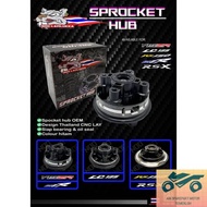 Racing sprocket Hub CNC hub (NOO LAMLUKKA) yamaha lc135 y15ZR  y125 y15 y16 rs150 rs rsx150 rsx 150 