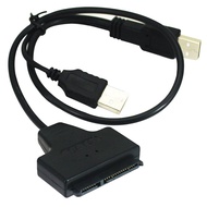 USB 2.0 to SATA + USB Cable 2.5 inch SATA Hard Drive Adapter Cable UASP SATA to USB Converter 40CM