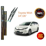 Wiper Toyota Wish Sepet 14"+26" (1set)