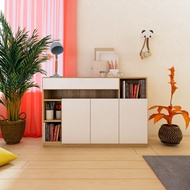 Koncept Furniture ตู้เตี้ย KC-PLAY รุ่น SEENSCAPE ลินเบิร์ก-สีขาว (120x40x80 ซม.)