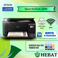 Epson EcoTank L3250 (Print, Scan, Copy, Wifi) Printer L3210 | Brother AIO T230 T430W
