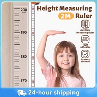 Home 2M Height Measuring Ruler Sticker Measuring Height Ruler Height Measuring Wall Sticker Height