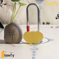 LANFY Wish Lock Lovely Vintage Heart Shape Couples Anniversary Mini For Lovers Wedding Metal Keepsak