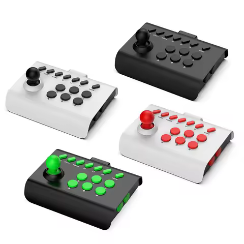 Retro Arcade Console Game Joystick Rocker 3 Modes Wireless Bluetooth 2.4G Game Stick Joystick Contro