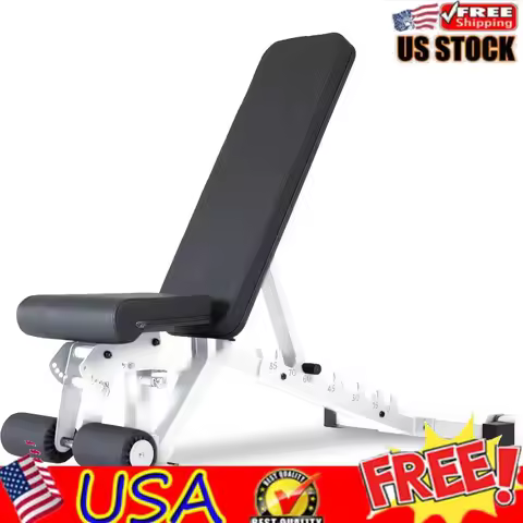 Christmas Deal-HOME-Fitness Adjustable Bench – AB-3000 FID – Flat/Incline/Decline camping
