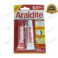 กาว Araldite ของแท้ (กาวอาราไดท์) 90นาที 5นาที 4นาที เนื้อสีใส/สีเทา อีพ็อกซี่ ซ่อม ต่อ ติด อุด ยึด แน่นทุกอย่าง แท้ตรวจสอบได้ทุกชิ้น