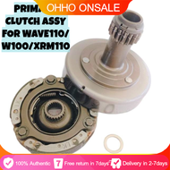 🔝Original+24hours delivery✅ CLUTCH ASSY - BELL HOUSING & LINING XRM110/WAVE110/WAVE100