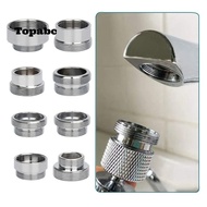 TOP Water Filter Adapter, 18/20/22/24mm To 22mm Metal Faucet Adapter Set,  With Washer Tap Aerator C